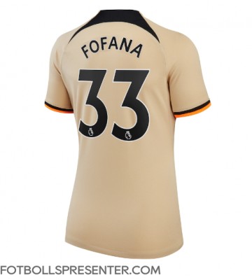 Chelsea Wesley Fofana #33 Tredje Matchtröja Dam 2022-23 Kortärmad